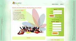 Desktop Screenshot of goshti.com