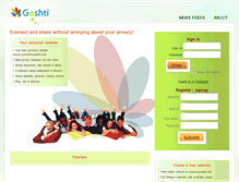 Tablet Screenshot of goshti.com